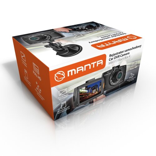 Rejestrator samochodowy Manta MM313 Black Box 4
