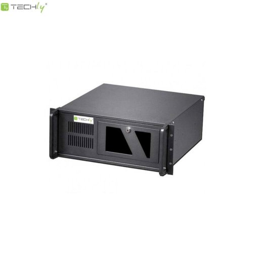 Obudowa Techly PC ATX Rack 19" 4U, czarna