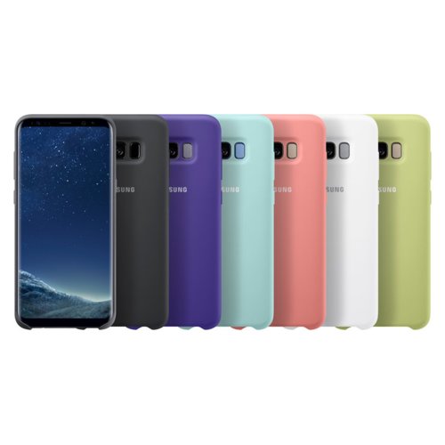 Etui Samsung Silicone Cover do Galaxy S8+ Violet EF-PG955TVEGWW