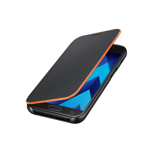 Etui Samsung Neon Flip cover do Galaxy A3 (2017) Black EF-FA320PBEGWW