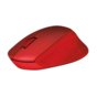 Logitech M330 Silent Plus Mouse Czerwony  910-004911