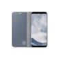 Etui Samsung Clear View Standing Cover do Galaxy S8 Silver EF-ZG950CSEGWW