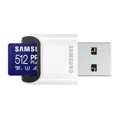 Karta pamięci microSD Samsung PRO Plus 2023 + czytnik 512GB