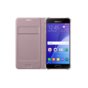 Etui Samsung Flip Wallet do Galaxy A3 (2016) Pink Gold EF-WA310PZEGWW