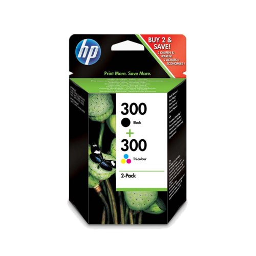 Wkład HP 300 Combo Pack Czarny + Kolor CN637EE