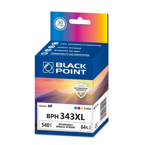 Tusz Black Point BPH343XL Kolorowy