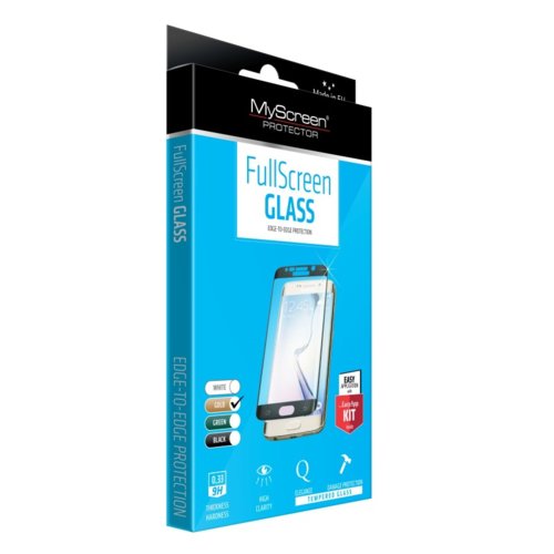 MyScreen Fullscreen Glass Samsung Galaxy S6 MD2370TG 3D GOLD