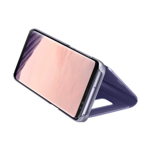 Etui Samsung Clear View Standing Cover do Galaxy S8 Violet EF-ZG950CVEGWW