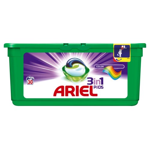 Ariel 3in1 Pods Color kapsułki do białego i koloru 30 szt