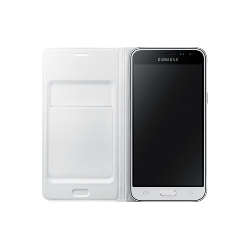Etui Samsung Flip Wallet do Galaxy J3 (2016) White EF-WJ320PWEGWW
