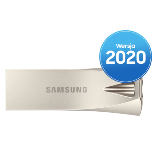 Pendrive Samsung BAR PLUS (2020) 64GB MUF-64BE3/APC Champagne Silver