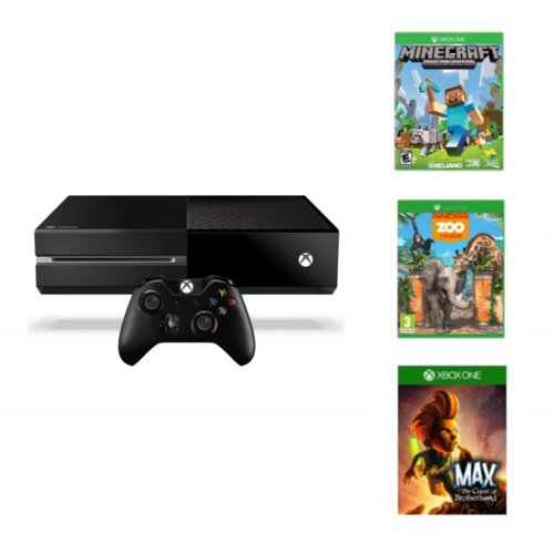 Xbox One 500 GB + Minecraft + Zoo Tycoon + MAX 5C5-00014
