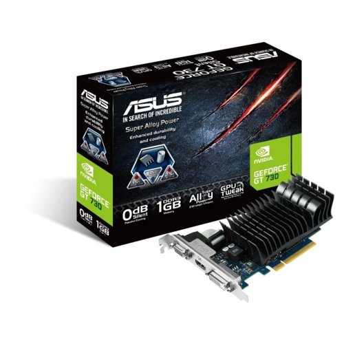 Asus GeForce GT 730 1GB DDR3 PCI-E 64BIT HD/DVI/DS BOX