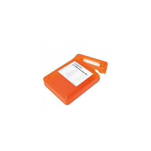 Pudełko ochronne na HDD LogiLink UA0133 3,5" pomarańczowe