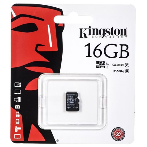 KINGSTON microSDHC SDC10G2/16GBSP