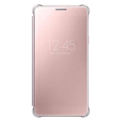 Etui Samsung Clear View Cover do Galaxy A5 (2016) Pink Gold EF-ZA510CZEGWW