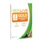Xbox 360 akcesoria - Xbox Live Gold 3 miesięczny abonament (3-mo Gold Card)