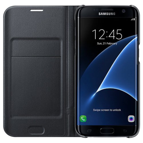 Etui Samsung LED View Cover do Galaxy S7 Black EF-NG930PBEGWW