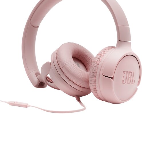 Słuchawki nauszne JBL Tune 500 różowe