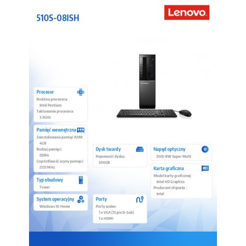 Lenovo ideacentre 510S-08ISH 90FN00E9PB