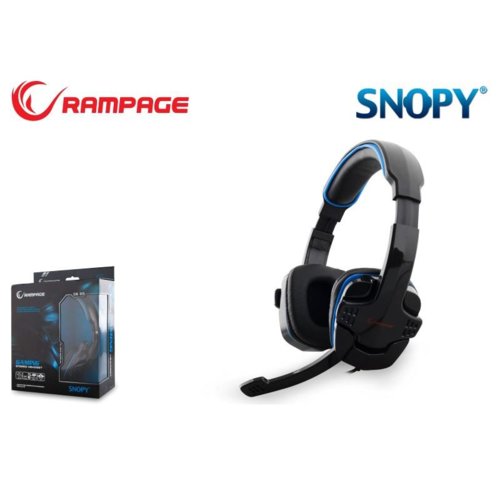 Rampage SN-R9 Black/Blue Gaming
