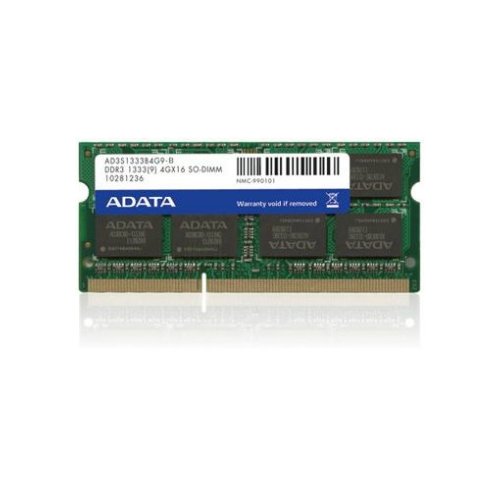 Pamięć ADATA 8GB, 1333MHz DDR3, CL9, Non-ECC SODIMM