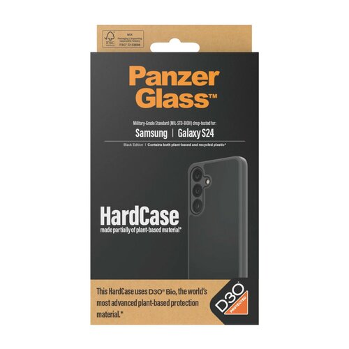 Etui PanzerGlass HardCase D3O Samsung Galaxy S24 Czarne