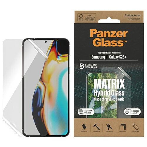 Szkło hybrydowe do Samsunga Galaxy S23+ PanzerGlass Matrix