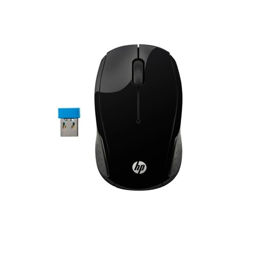 Mysz bezprzewodowa HP 200 Czarna