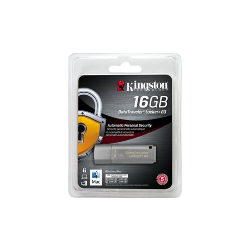 Pendrive Kingston Data Traveler Locker G3 16GB DTLPG3/16GB