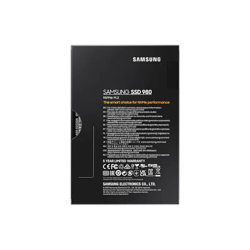Dysk SSD Samsung 980 NVMe™ MZ-V8V500BW 500GB