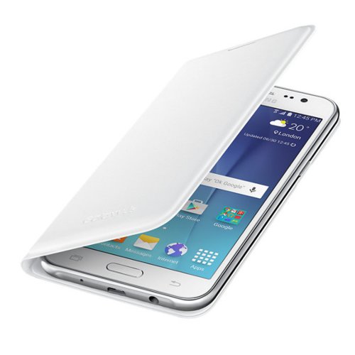 Etui Samsung Flip Wallet do Galaxy J5 (2016) White EF-WJ510PWEGWW