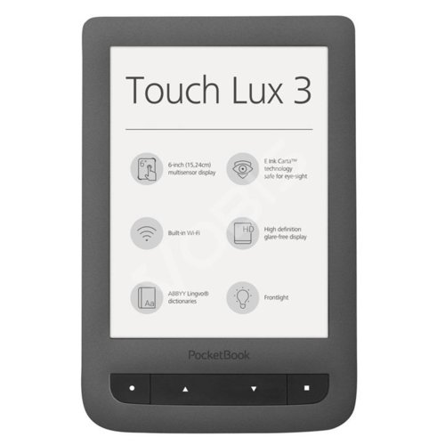 Pocketbook Touch Lux 3 ciemnoszary