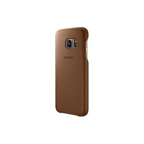 Etui Samsung Leather cover do Galaxy S7 Brown EF-VG930LDEGWW