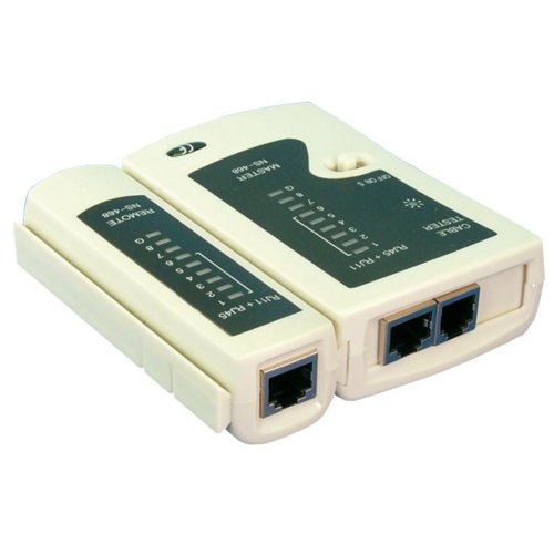 Tester kabli LogiLink WZ0010 złącza RJ11, RJ12, RJ45
