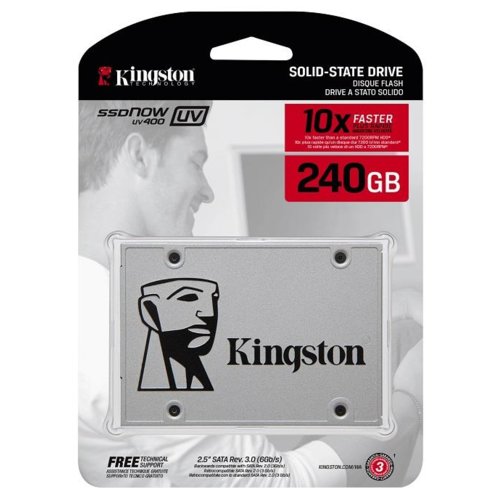 Kingston SSD UV400 SERIES 240GB SATA3 2.5' 550/490 MB/s