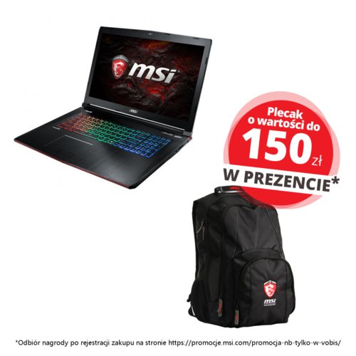 Laptop MSI GE72VR 6RF-206XPL