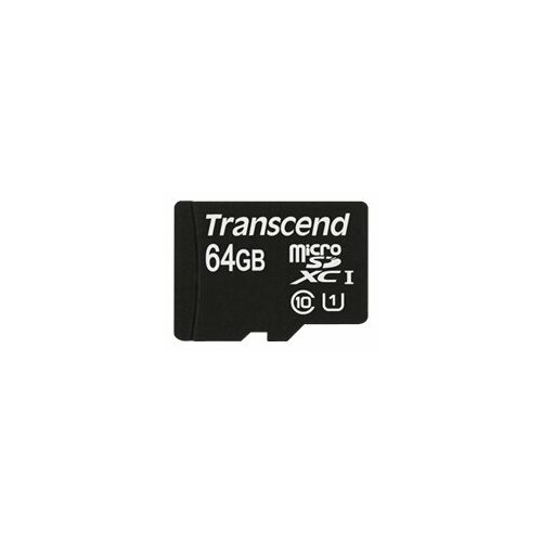 Transcend microSDXC 64 GB CL10 USH-1 + adapter PREMIUM