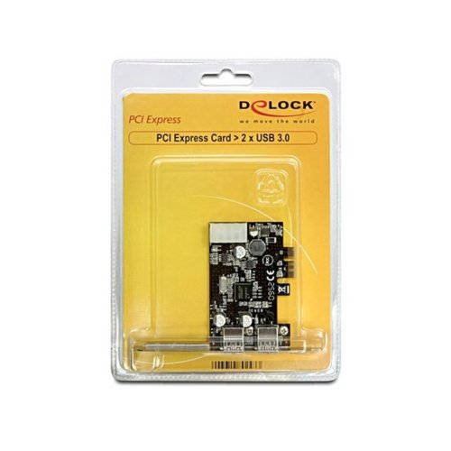 Delock Karta PCI Express -> USB 3.0 2-port
