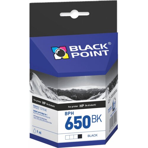 Tusz Black Point BPH650BK zamiennik HP DeskJet CZ101AE czarny