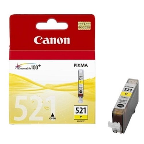 Canon Tusz CLI521 ŻÓŁTY CLI-521Y