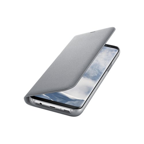 Etui Samsung LED View Cover do Galaxy S8+ Silver EF-NG955PSEGWW