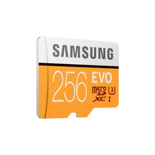 Samsung karta MB-MP256GA/EU 256GB EVO mSD +Adapter