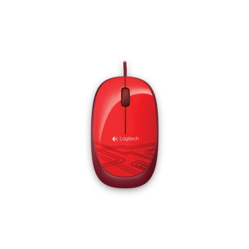 Logitech M105 Mysz optyczna USB 910-002942 Red