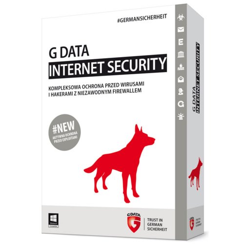 Program: G Data Internet Security 2015, 1 stanowisko, 12 miesięcy - OEM