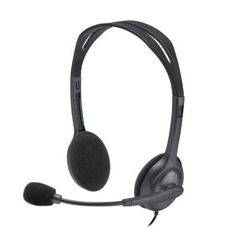 Słuchawki Logitech H111 Czarne
