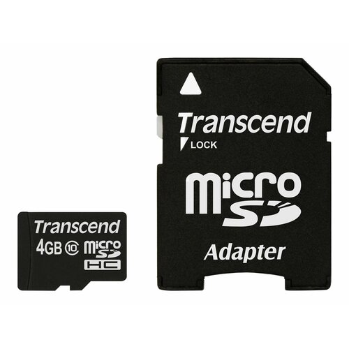 TRANSCEND TS4GUSDHC10 MICRO SDHC 4GB
