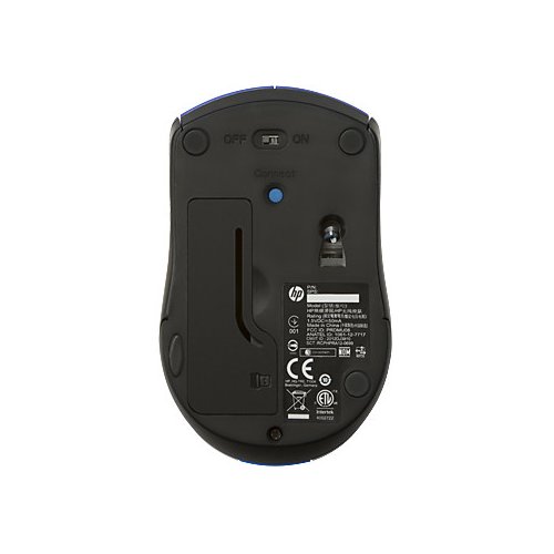 HP Wireless Mouse X3000 N4G63AA ABB niebieska
