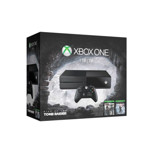 Konsola Microsoft Xbox One 1TB + RISE OF THE TOMB RAIDER