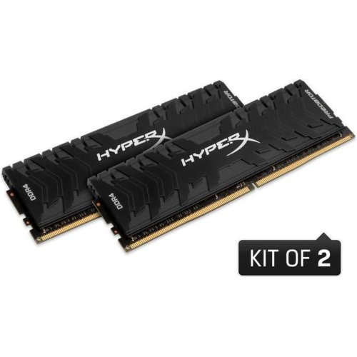 KINGSTON 8GB RAMKit 2x4GB DDR4 3000MHz CL15 XMP HyperX Predator Black HX430C15PB3K2/8